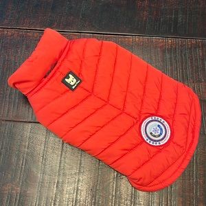 Like new dog coat. Worn once.